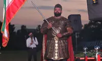 استایل باورنکردنی قوی‌ترین مرد ایران در قرقیزستان!