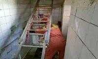 حادثه هولناک برای مرد جوان در حمام