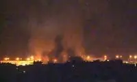 حمله هوایی و شبانه به نزدیک فرودگاه بیروت