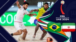 خلاصه بازی فوتبال ساحلی ایران - برزیل 
