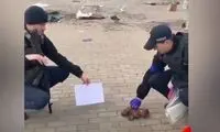 ارسال عروسک آغشته به خون به سازمان ملل