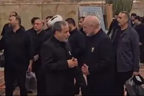 مذاکرات جدی قالیباف و عراقچی در حرم رضوی