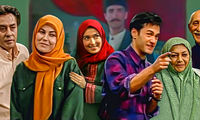 ویدئو بامزه و دیدنی از پشت‌صحنه سریال خانه سبز 