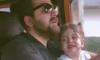 عاشقانه بانمک این پدر و دختر دل همه کاربران را برد