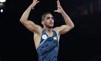 رحمان عموزاد اشتباه المپیک را تکرار نکرد
