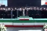 آغاز اقامه نماز بر پیکر رهبر شهید انقلاب