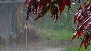 رگبار پراکنده باران و وزش باد شدید در این استان‌ها