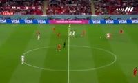 لحظه گل اول آمریکا به ولز 