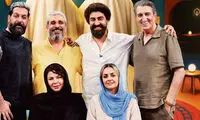 آوازخوانی بازیگر زن مشهور ایران با چند مرد در یک برنامه 