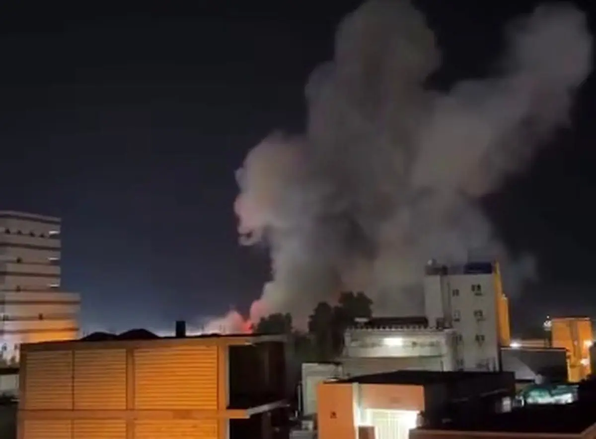 اولین ویدیو از حملات امشب آمریکا به بندرعباس