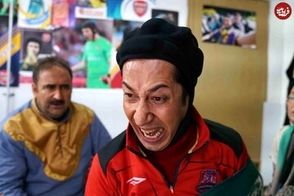 سلفی بامزه بهتاش سریال پایتخت با حمید معصومی‌نژاد