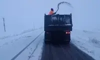 برف این نقطه از ایران را در ۱۳بدر غافلگیر کرد