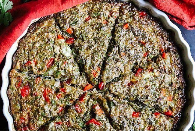 طرز تهیه کوکو لوبیا سبز با گوشت چرخ‌ کرده تبریزی