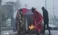 بغض و گریه دردناک شهروند زلزله‌زده خویی