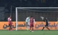 گل اول خیبر به پرسپولیس توسط عارف رستمی