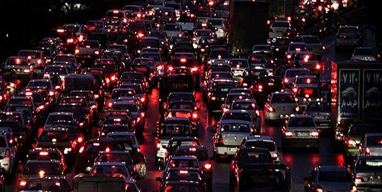 ترافیک فوق سنگین در ورودی‌های شرقی تهران 