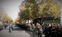اقدام متفاوت یک پسر جوان در دسته محرم، وایرال شد