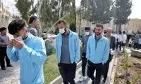 لحظات خاص ملی‌پوشان در مرکز خیریه
