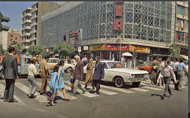 تهرانِ شلوغِ ۵۰ سال پیش