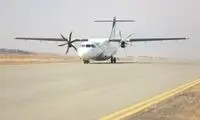 تصاویر دلهره‌آور از لحظه فرود اضطراری پرواز تهران–کرمان