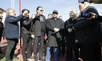 وزیر ورزش در محل مهم‌ترین دغدغه تراکتور