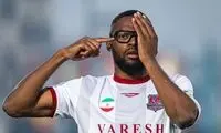 شادی معنادار یامگا پس از گلزنی به پرسپولیس