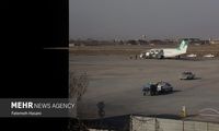 سانحه عجیب برای یک هواپیما در فرودگاه مشهد