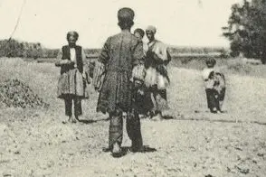 تصویر جالب از ایست بازرسی همدان در دوران قاجار