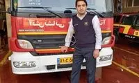 ماجرای نجات کودکی که پایش در کتری گیر کرده بود!