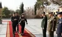 دیدار رئیس ستاد نیروهای‌مسلح عمان با سرلشکر باقری