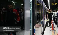 نقص فنی باعث اختلال در خط ۴ مترو تهران شد