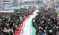 عکسی از حاشیه راهپیمایی 22 بهمن که فراگیر شد 