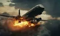 لحظه هولناک سقوط هواپیما، وسط خیابان!