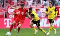 تساوی دو غول فوتبال آلمان در بازی بزرگ هفته