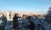 اولین عکس‌ها از محل حمله هوایی شب گذشته آمریکا