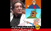 گوشه‌ای از هنرنمایی زنده‌یاد شهروز ملک‌آرایی