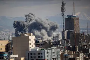 تصاویر ایسنا از حمله هوایی آمریکا و اسرائیل به تهران