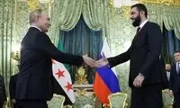 تصویری از دیدار گرم جولانی با پوتین در روسیه 