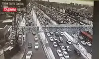 دوباره کمی برف بارید، پایتخت قفل شد!