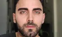 سلفی جدید محمد صادقی در یک مکان زیبا