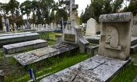 تصاویر آرامستان قدیمی ارتدکس در جنوب پایتخت