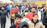 اولین عکس از استادیوم آزادی با تماشاگران دربی