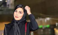 عکس خانم بازیگر سریال فاصله‌ها روی تخت بیمارستان