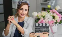 آرزو سریال آنام در دبی ژست کریسمسی گرفت