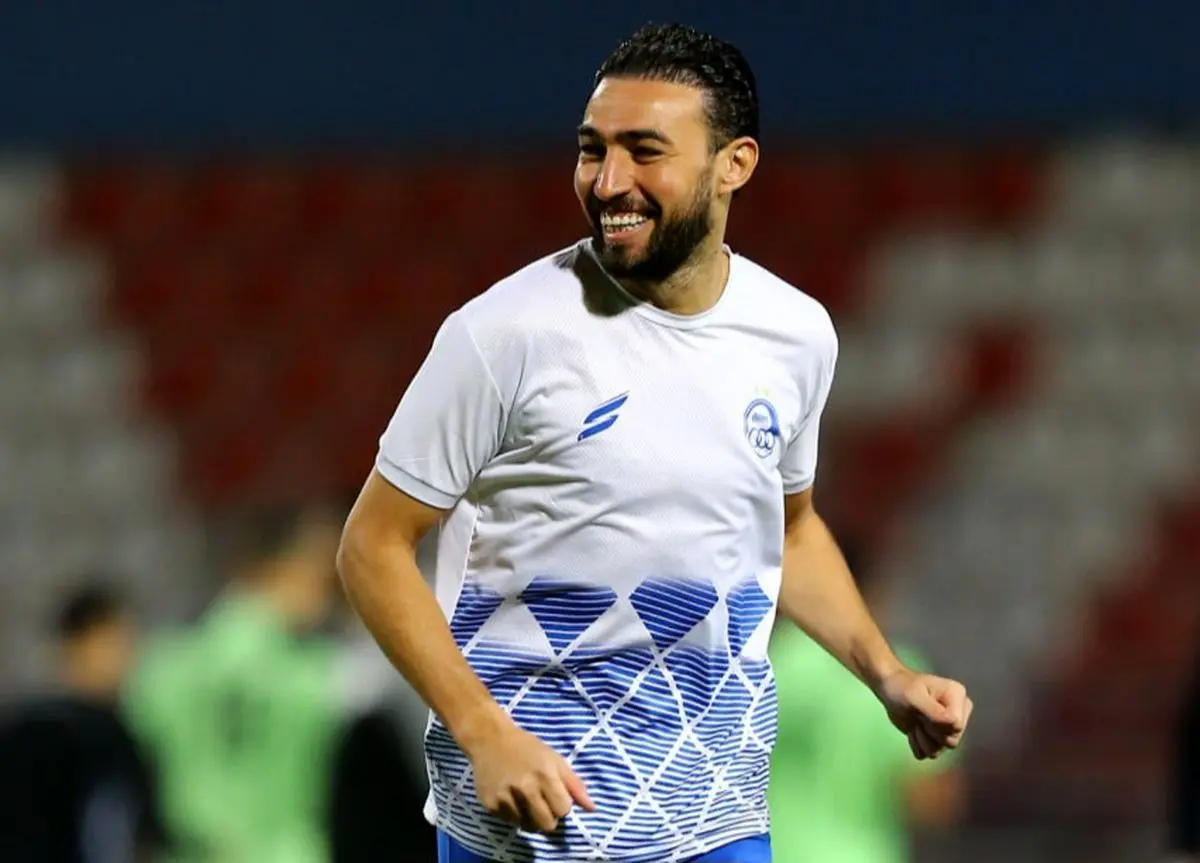 موشک طلایی منیر الحدادی بر قلب مس