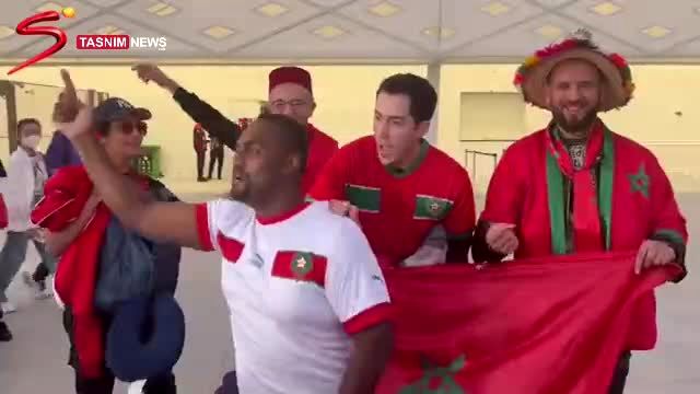 کری‌خوانی جالب مراکشی‌ها برای پرتغال
