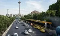 قاب خاصی که امروز از آسمان تهران ثبت شد