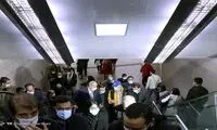 پله برقی مترو دروازه دولت تهران، مصدوم داد