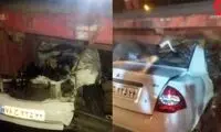 ویدئوی مچاله شدن تیبا در جاده خرمشهر