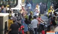 بازداشت مردی که به زنان پرسپولیسی حمله کرد